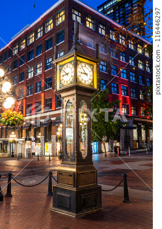 Steam Clock in Gastown, Vancouver, Canada Steam Clock in Gastown, Vancouver, Canada 116446297