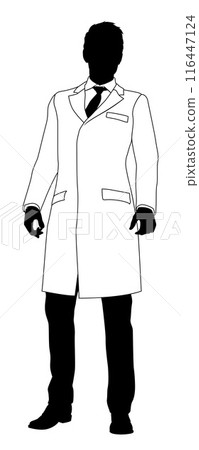 Scientist Engineer Professor Man Silhouette Person 116447124