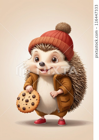 可愛的刺猬 可愛的刺猬 116447333