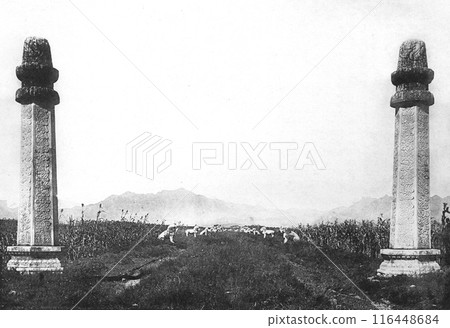 Ancient China, Beijing, Thirteen Tombs of the Ming Dynasty 116448684