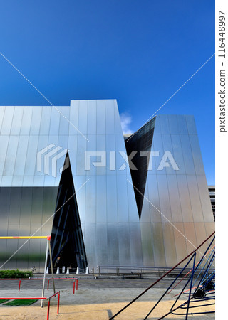 東京墨田區墨田北齋博物館和綠町公園的風景 116448997