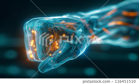 Hand Strike Inertia Infographic Visualization 116451510