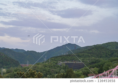 View from Kamine Park, Ibaraki (towards Mount Kamine) 116451658