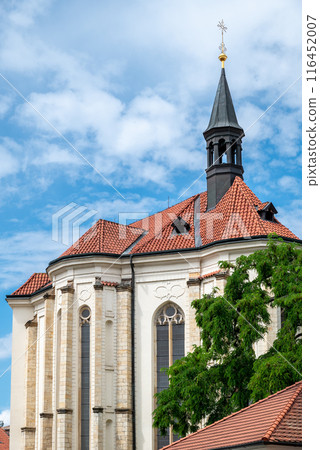 Strahov Monastery, a Premonstratensian abbey founded in 12 century, located in Strahov, Prague, Czech Republic 116452007