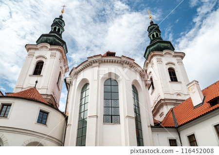 Strahov Monastery, a Premonstratensian abbey founded in 12 century, located in Strahov, Prague, Czech Republic 116452008