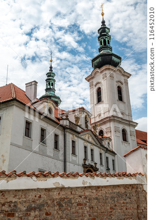Strahov Monastery, a Premonstratensian abbey founded in 12 century, located in Strahov, Prague, Czech Republic 116452010