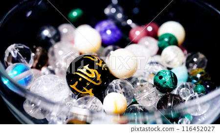 Power stone beads 116452027