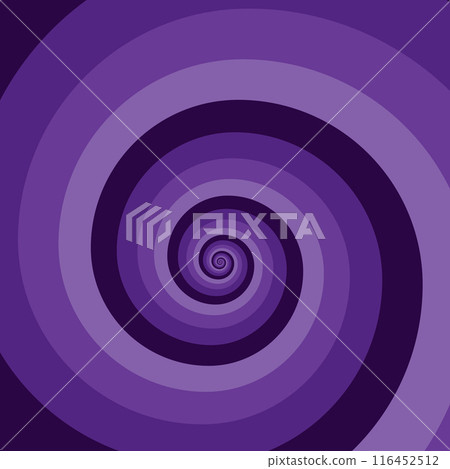 Artistic spiral shape. Vector drawing Artistic spiral shape. Vector drawing 116452512