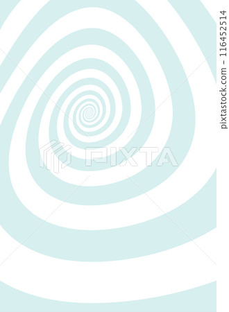 Artistic spiral shape. Vector drawing 116452514