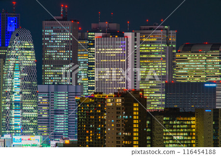 新宿的夜景（從文京區市民中心拍攝） 116454188
