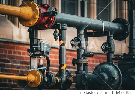 Industrial machinery close-up 116454193