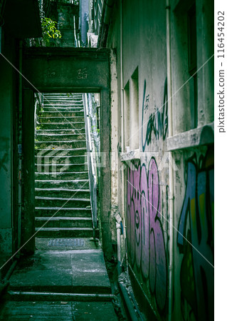Alley stairs (Hong Kong) Alley stairs (Hong Kong) 116454202