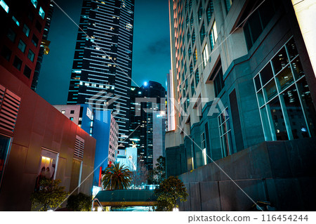 Melbourne's business district 116454244