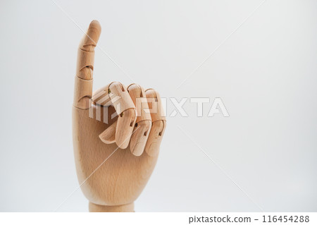 Image of hand for wooden drawing Image of hand for wooden drawing 116454288