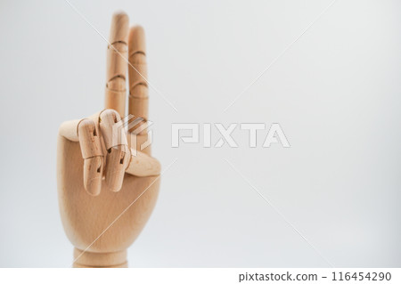 Image of hand for wooden drawing Image of hand for wooden drawing 116454290