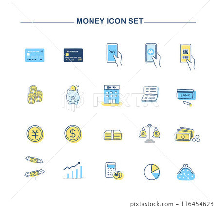 錢圖像 1 圖示集 錢圖像 1 圖示集 116454623