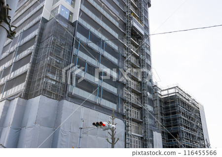 塔樓公寓正在建設中 116455566