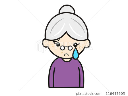 Crying Grandmother 116455605