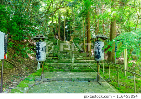 大分縣國東市文殊山寺的夏季走法 116455854