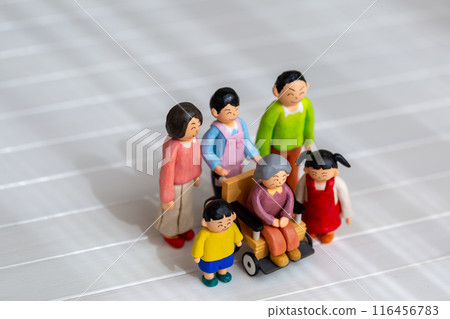 手工紙黏土娃娃家族 手工紙黏土娃娃家族 116456783