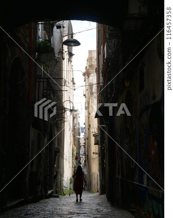 Walking the streets of Naples (Italy) Walking the streets of Naples (Italy) 116457358