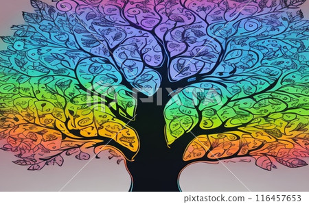 Colorful background 98 116457653