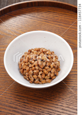 Natto put in a small dish Natto put in a small dish 116457734