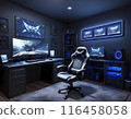Boys' Ideal Black Gaming Room 116458058