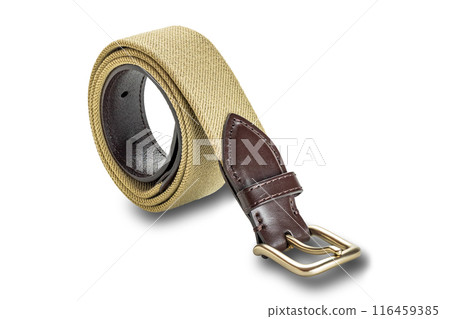 Casual men's stretch braided belt with metal buckle. Casual men's stretch braided belt with metal buckle. 116459385