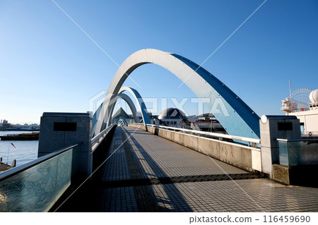 Port Bridge 16, Minato Ward, Nagoya City, Aichi Prefecture, October 2023 116459690