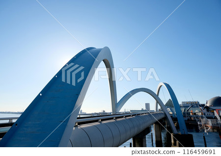 Port Bridge 17, Minato Ward, Nagoya City, Aichi Prefecture, October 2023 Port Bridge 17, Minato Ward, Nagoya City, Aichi Prefecture, October 2023 116459691