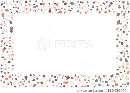 Background material_random dots_colorful 116459951