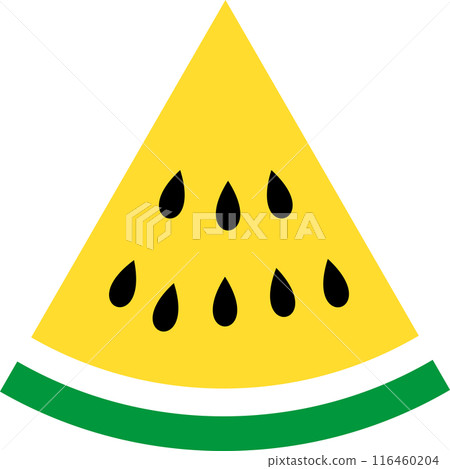 Summer cute watermelon illustration 116460204