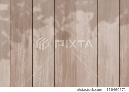 Background illustration_Sunlight filtering through the trees_Wood grain_Brown 116460371