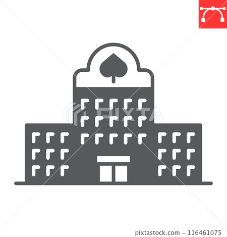 Casino glyph icon Casino glyph icon 116461075