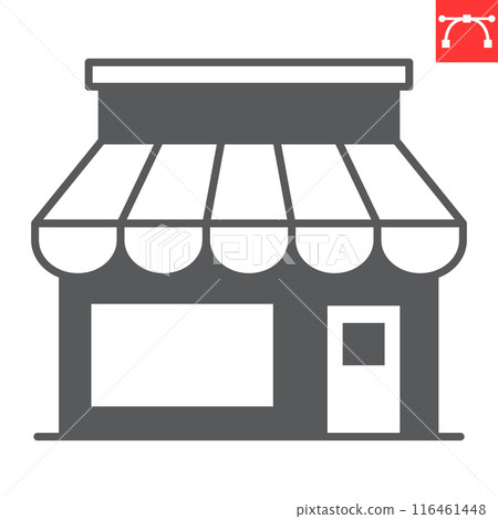 Shop glyph icon 116461448