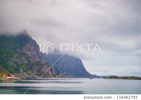 Lofoten islands landscape, Norway Lofoten islands landscape, Norway 116462705