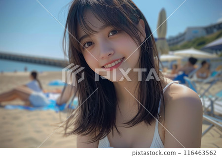 一個女人去海邊 116463562