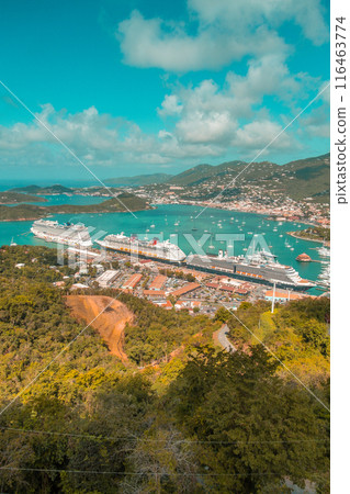 Charlotte Amalie Overlook attraction in Saint Thomas -St homas- US Virgin Islands Charlotte Amalie Overlook attraction in Saint Thomas -St homas- US Virgin Islands 116463774