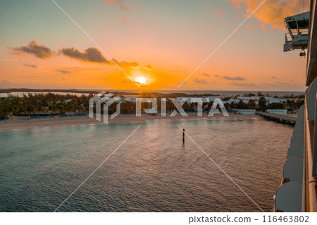 Grand Turk, Turks and Caicos during a Caribbean cruise - View from room 116463802