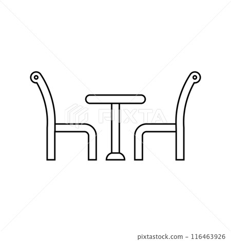 Dining table icon 116463926