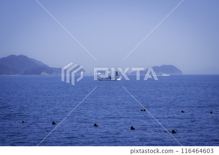 函館海面上行駛的小船 函館海面上行駛的小船 116464603