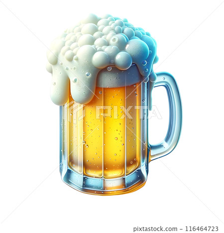 3d glass of beer 3d glass of beer 116464723