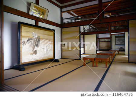 Inside the Daishoin at Koshoji Temple, Uji City, Kyoto Prefecture Inside the Daishoin at Koshoji Temple, Uji City, Kyoto Prefecture 116464756