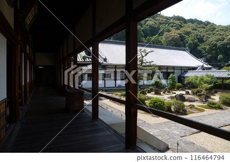 Koshoji Temple: View of the kuri from the main hall, Uji, Kyoto Prefecture Koshoji Temple: View of the kuri from the main hall, Uji, Kyoto Prefecture 116464794