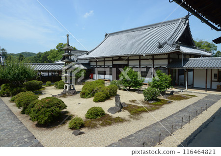 京都府宇治市興勝寺，從本堂看到的寺院景色 116464821