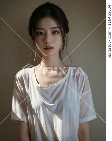 Young lady's portrait Young lady's portrait 116465634