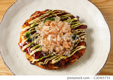Pork ball okonomiyaki 116465735