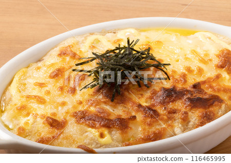Yam and grated yam gratin 116465995