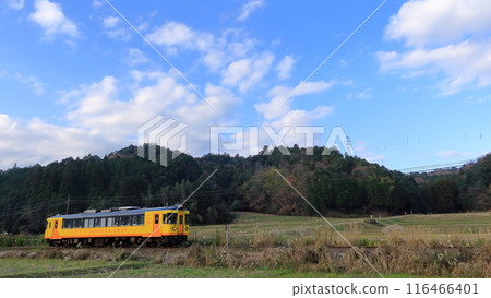KTR700柴油車奔跑在秋日的鄉村 116466401